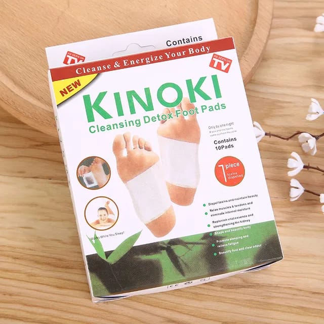 Parches Para Pies Desintoxicante -Kinoki