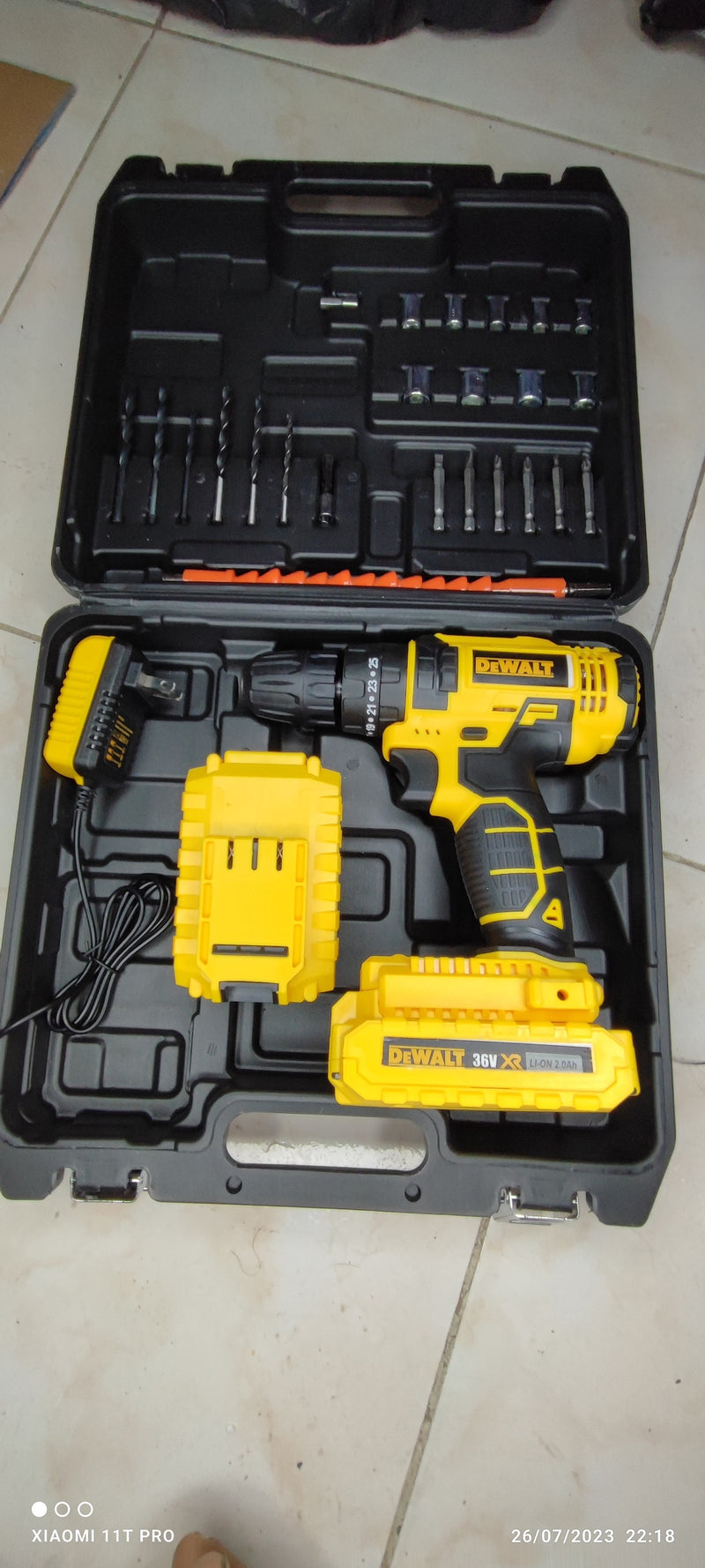 Taladro inalámbrico 36V  taladro 36v inalámbrico Dewalt